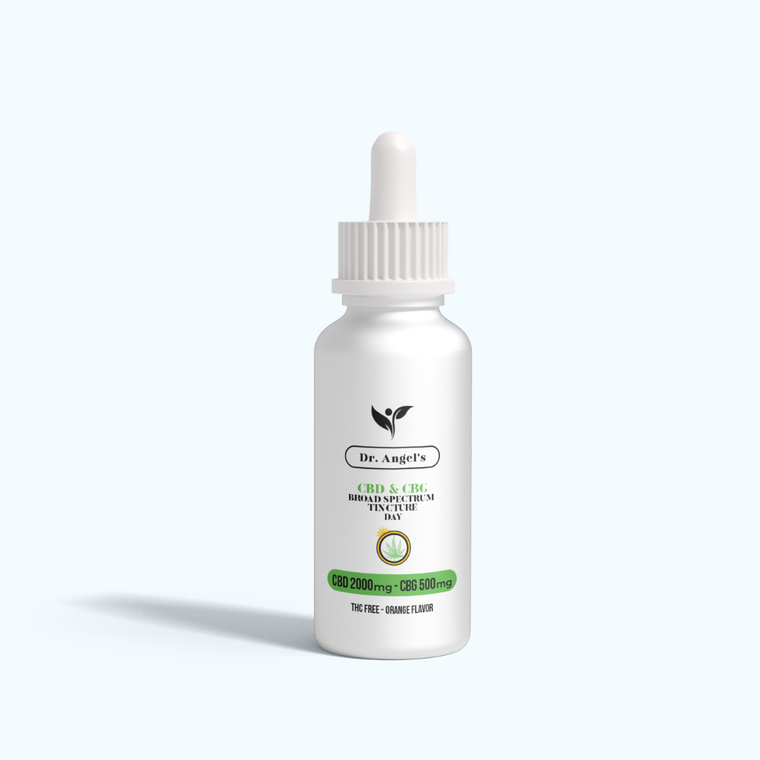 CBD 2000mg/CBD 500mg Broad spectrum tincture day